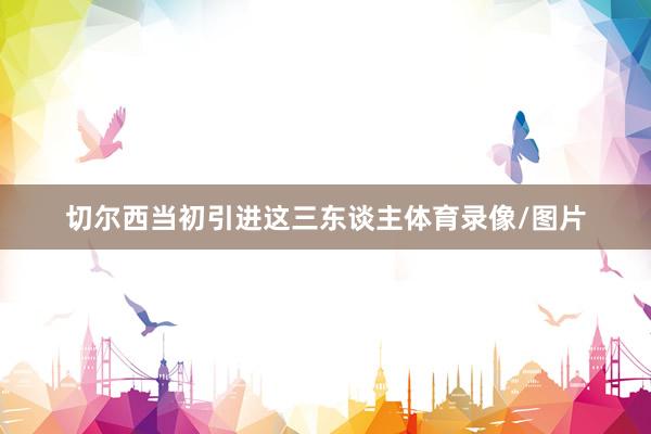 切尔西当初引进这三东谈主体育录像/图片