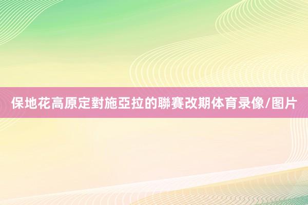 保地花高原定對施亞拉的聯賽改期体育录像/图片