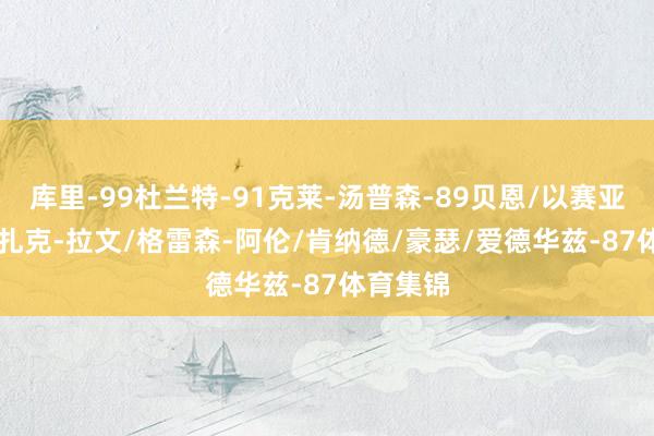 库里-99杜兰特-91克莱-汤普森-89贝恩/以赛亚-乔-88扎克-拉文/格雷森-阿伦/肯纳德/豪瑟/爱德华兹-87体育集锦
