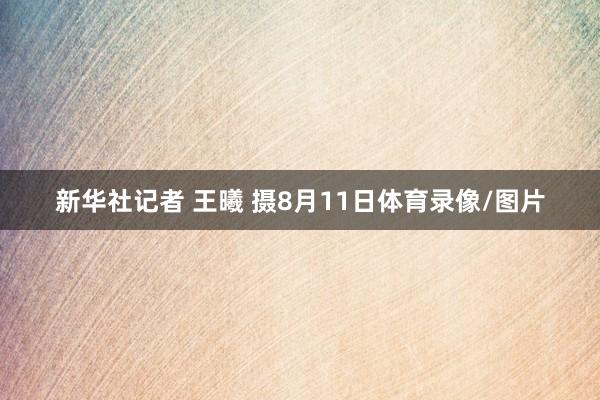 新华社记者 王曦 摄8月11日体育录像/图片