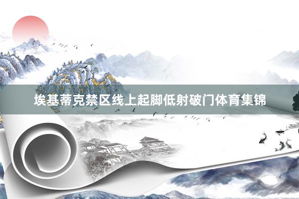 埃基蒂克禁区线上起脚低射破门体育集锦